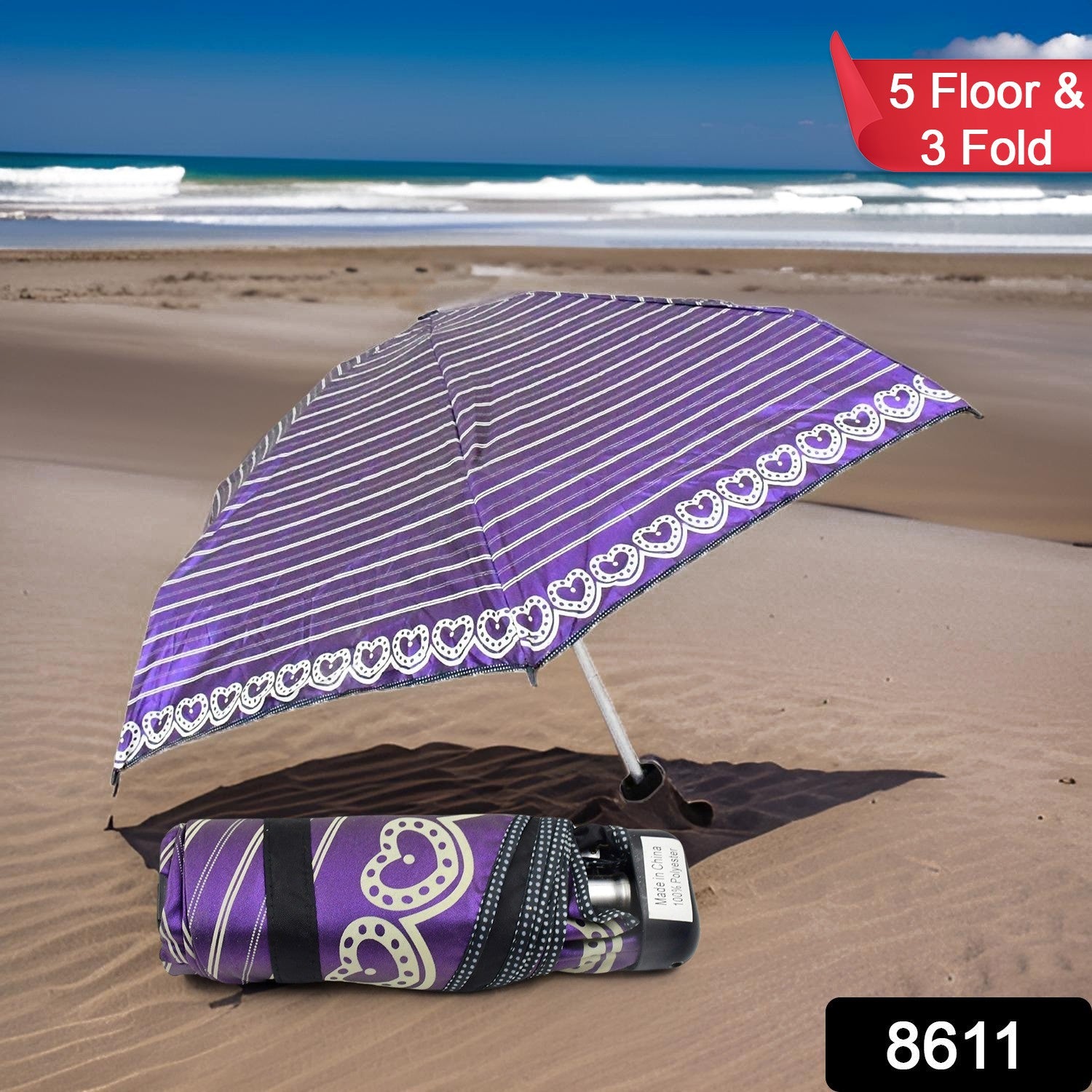 3-Fold & 5 Floor Sun Protective Umbrella 3-Fold & 5 Floor Sun Protective Umbrella